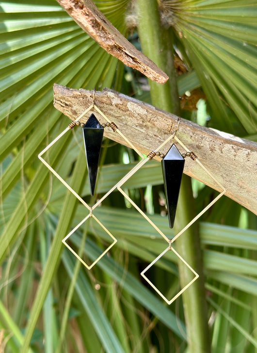 Onyx Geometric Drops