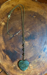 Ocean Jasper Love Necklace