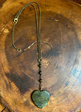 Ocean Jasper Love Necklace