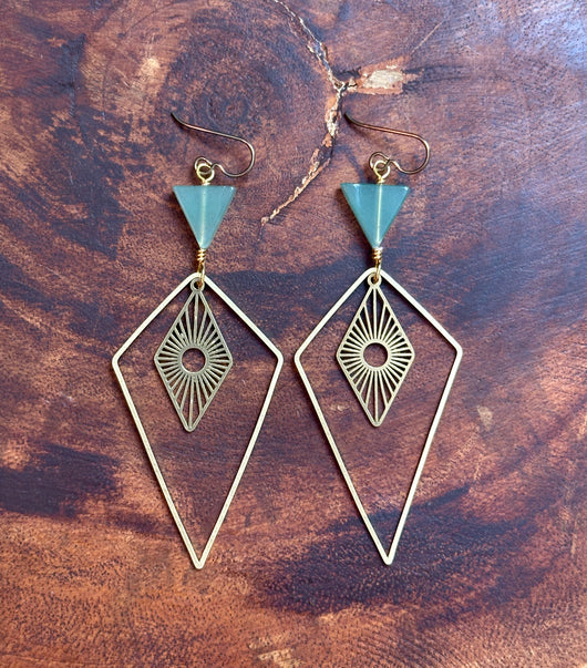 Green Aventurine Drops