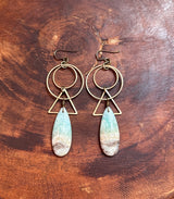Hemimorphite Geometric Drops
