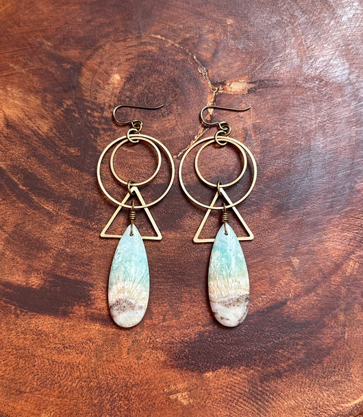 Hemimorphite Geometric Drops