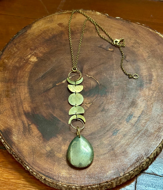 Pyrite Moon Phases