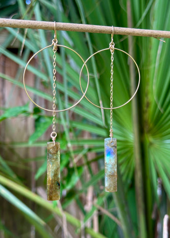Labradorite Dangles