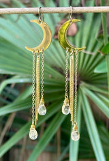 Citrine Celestial Dangles