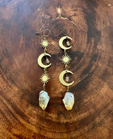 Celestial Citrine Dangles