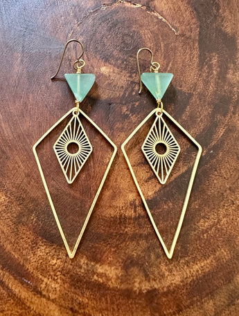 Green Aventurine Suns