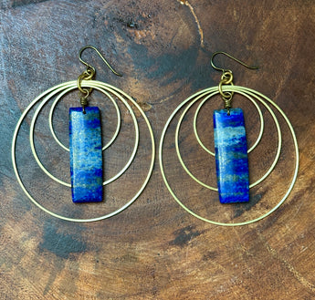 Lapis lazuli Hoops