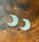 Quartz Crescent Moons