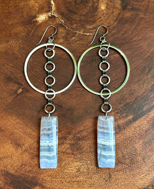 Blue Lace Agate Drops
