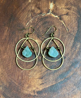 Green Kyanite Drops