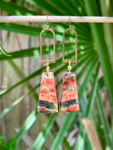 Natural Peanut Obsidian Drops