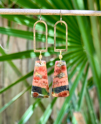 Natural Peanut Obsidian Drops