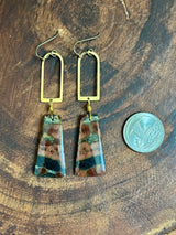 Natural Peanut Obsidian Drops