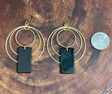 Onyx Hoops