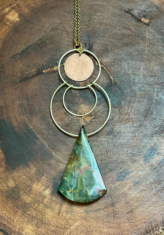 Red Creek Jasper Moon Drop