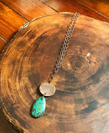 Turquoise Copper Moon